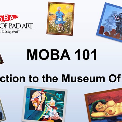 The Museum Of Bad Art presents a virtual program featuring "art gone wrong" on June 18. Visit slolibrary.org for more info!
