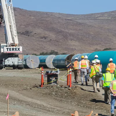 Image: Morro Bay holds its first tour of water facility project site
