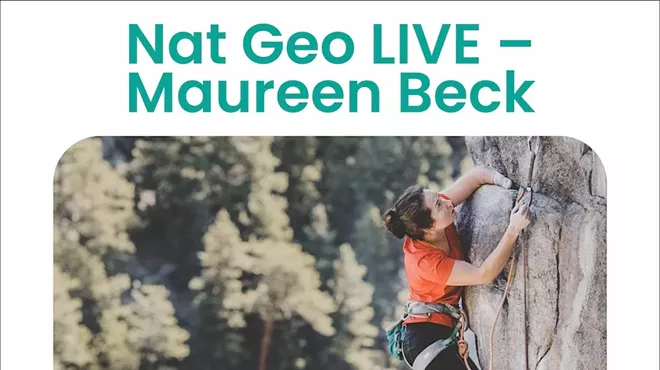 Image: National Geographic LIVE: Maureen Beck (Improbable Ascent)