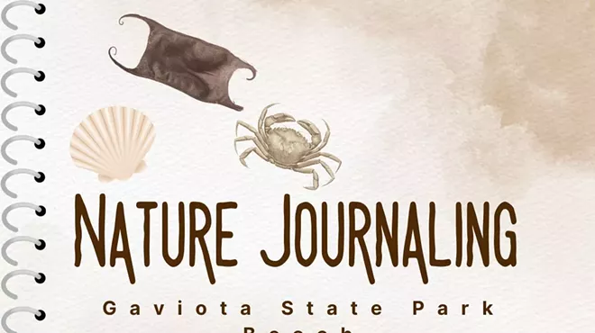 Image: Nature Journaling at Gaviota State Beach