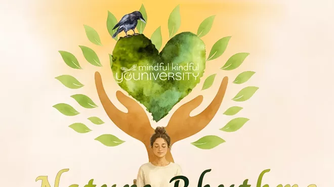 Image: Nature Rhythms at Crow's End: Mindful Drumming & Nature Connection