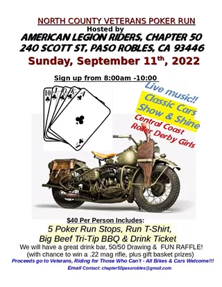 Image: North County Veterans' 9/11 Poker Run