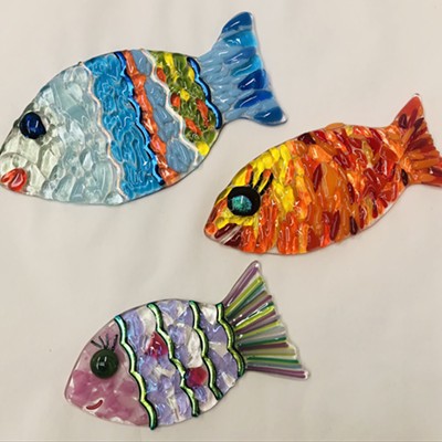 One Fish, Two Fish ... Fused Glass Fish