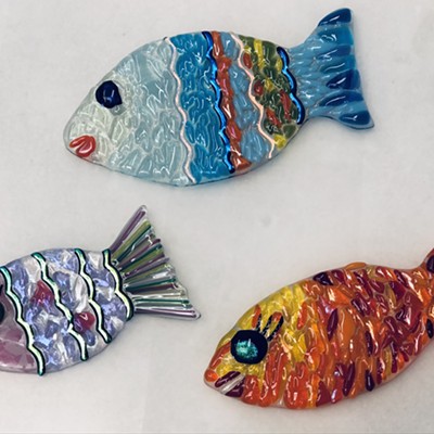 One Fish, Two Fish ... Fused Glass Fish