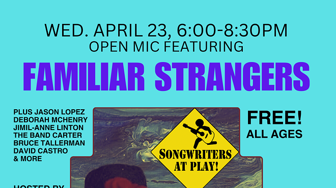 Image: Open Mic features Familiar Strangers