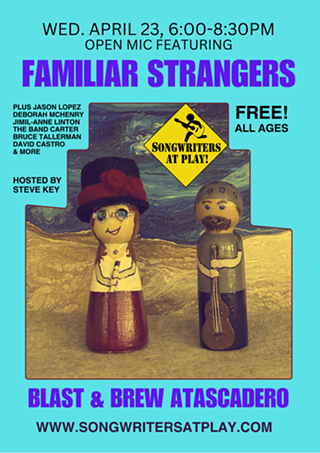 Image: Open Mic features Familiar Strangers