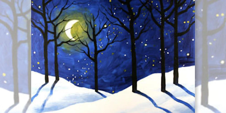 Winter woods