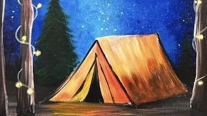 Image: Paint and Sip at Cava Robles