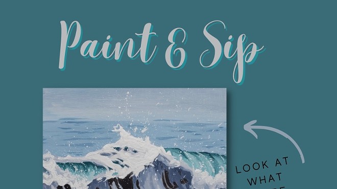 Paint and Sip at the PierFront