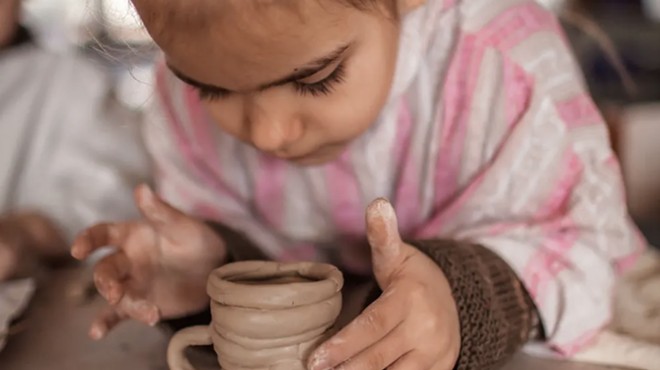 Parent-Child Pottery Class