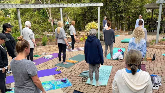 Image: Pilates in the Garden