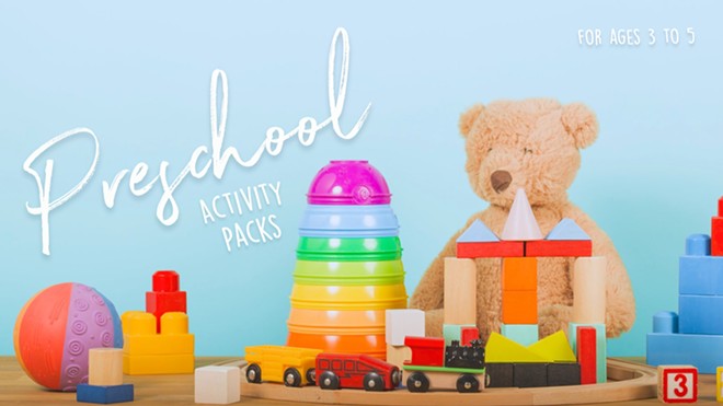 Preschool Activity Packs-Santa Maria Public Library