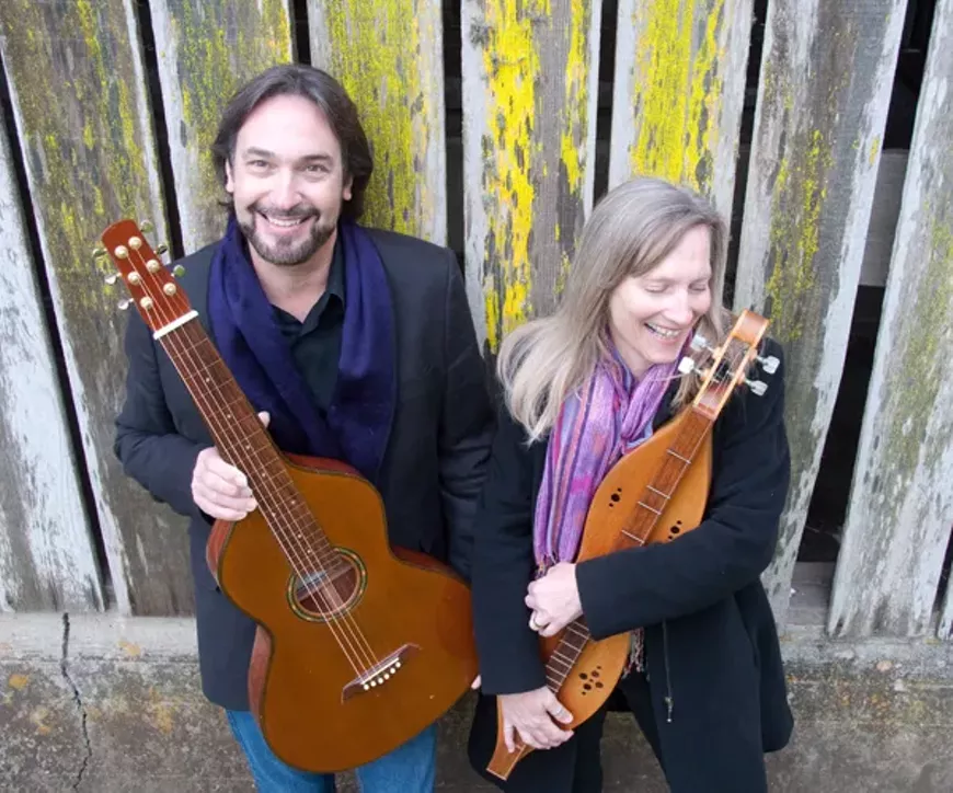 Tim Pacheco and Cindy Myers are Ragged Company, playing a Songwriters at Play live music show July 17 at Sculpterra Winery in Paso Robles.