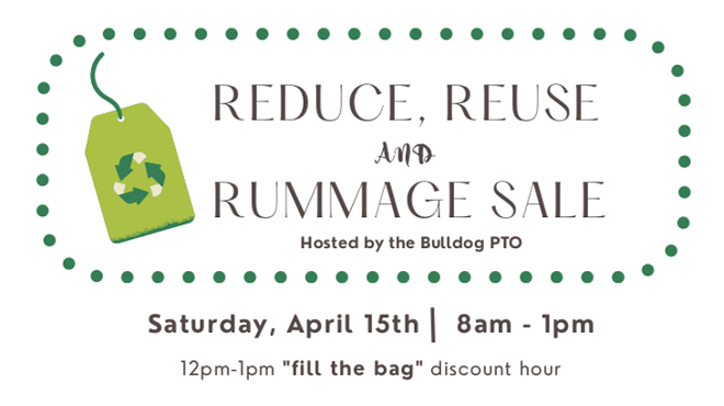 Reduce, Reuse, and Rummage Sale