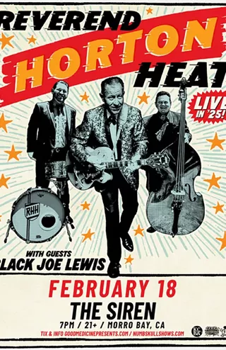 Image: Reverend Horton Heat with Black Joe Lewis