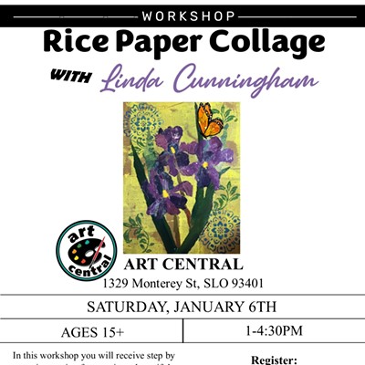 Rice Paper Collage with Linda Cunningham
