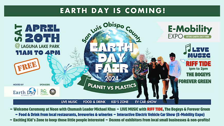 RIFF TIDE ROCKS EARTH DAY 2024 IN LAGUNA LAKE PARK!