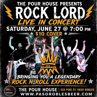 Image: Rock Lord Debut Show at The Pour House!