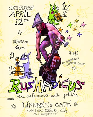 Image: Rushadicus the Cello Goblin