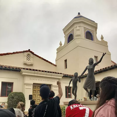 Image: Santa Maria-Lompoc NAACP leads rally, march honoring the life of George Floyd