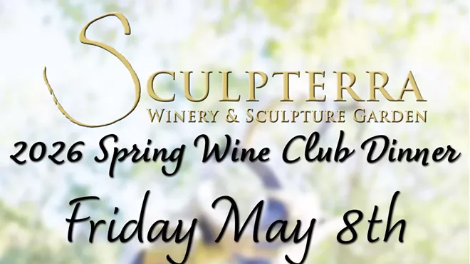Image: Sculpterra Spring Wine Club Dinner