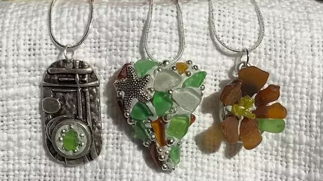 Image: Sea Glass 3D Jewelry