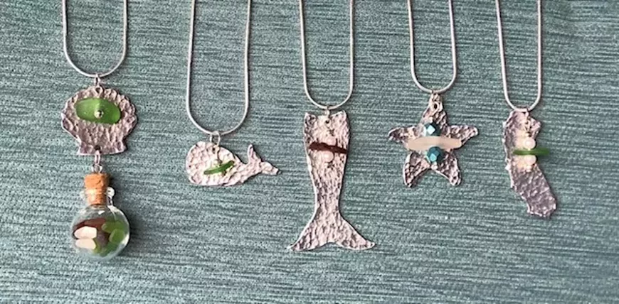 Learn to drill holes in sea glass