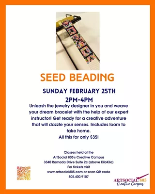 Image: Seed Bead Loom Art
