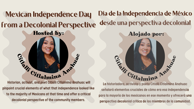 Image: September Caf&egrave; y Cultura: Mexican Independence Day from a Decolonial Perspective