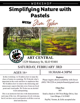 Image: Simplifying Nature with Pastels with Jim Tyler