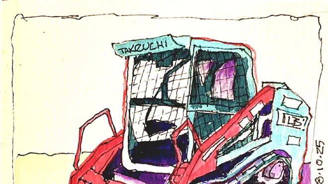Image: Sketching with Kathleen Heil