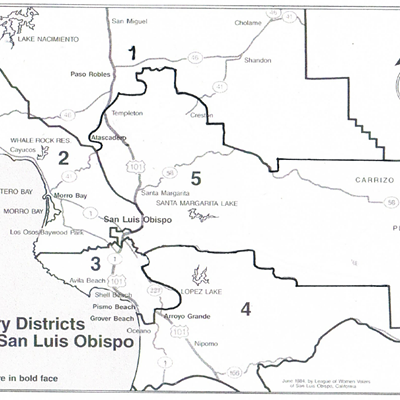Image: SLO County to hold first redistricting hearing on July 20