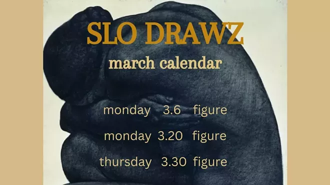 Image: SLO DRAWZ: Open Figure Drawing Group