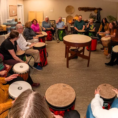 Image: Solstice Circle: Mindful Drumming and Song