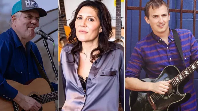 Image: Songwriters in the round at Sculpterra