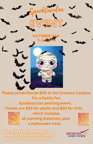 Image: Spooktacular Painting event