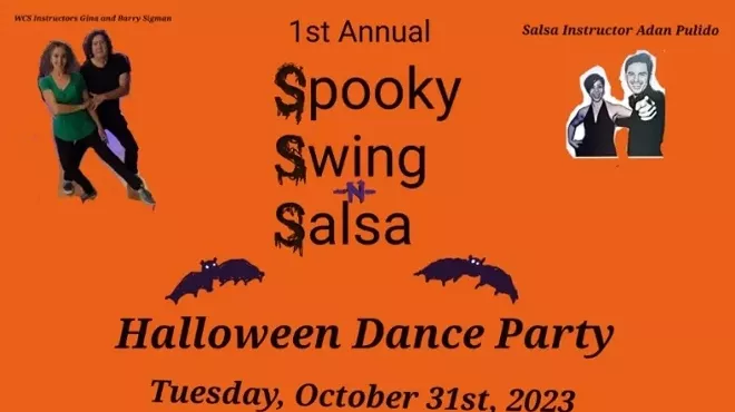 Image: Spooky Swing n' Salsa Halloween Dance Party