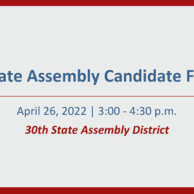 State Assembly Candidate Forum