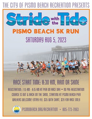 Stride with the Tide Pismo Beach 5K Run