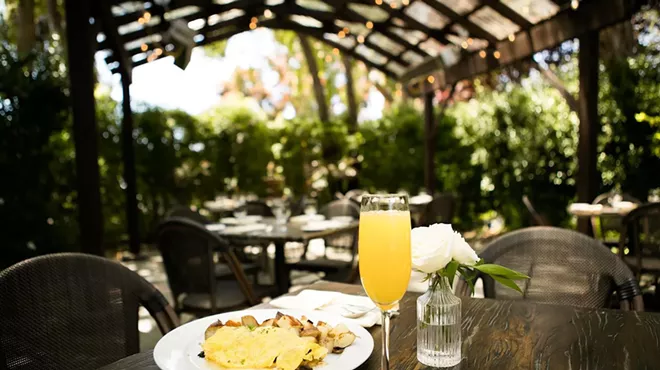 Image: Sunday Brunch in the Garden at the Lodge