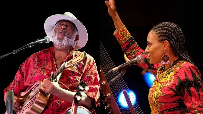 Image: Taj Mahal Quartet and Sona Jobarteh