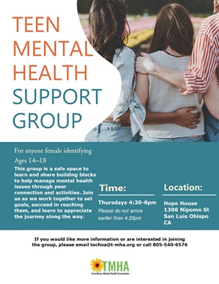 Teen Mental Health Support Group