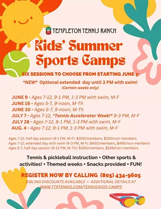 Image: Tennis Accelerator Camp for Kids