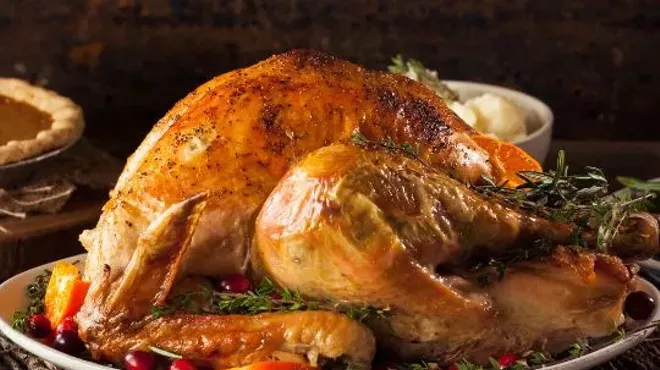 Image: Thanksgiving Feast at the Apple Farm