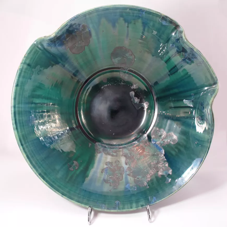 Fine Art  Crystalline Glazed Ceramics by Thomas Brown