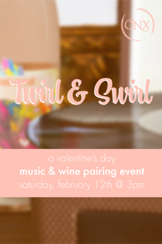 Image: Twirl and Swirl Virtual Valentine Wine Tasting Event