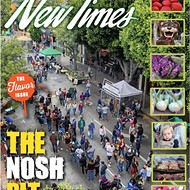 The nosh pit: What happens when humans, vegetables, and entertainment collide at SLO Farmers' Market