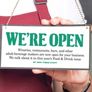 We’re open: Wineries, restaurants, bars, and other adult-beverage makers are now open for your business. We talk about it in this year’s Food & Drink issue