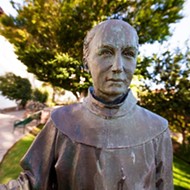 Church removes Serra statue from Mission Plaza&mdash;for its protection