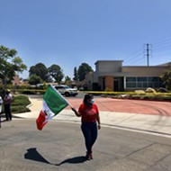 Anti-ICE protest marches to Santa Maria immigration enforcement office